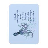 Magnet Flexible Friends Octopus on your face Funny (Vertical)
