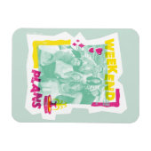 Magnet Flexible FRIENDS™ | Plans pour le week-end (Horizontal)