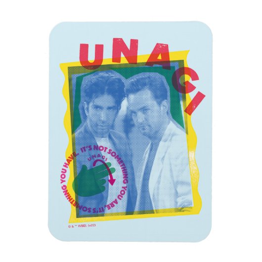 Magnet Flexible FRIENDS™ | Ross & Chandler - Unagi (Vertical)