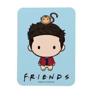 Magnet Flexible FRIENDS™ Ross Chibi