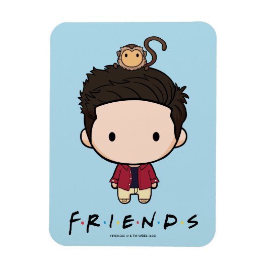 Magnet Flexible FRIENDS™ | Ross Chibi (Vertical)