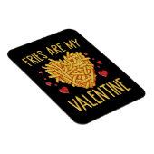 Magnet Flexible Frites Sont Mon Valentin (Côté Droit)