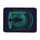 Magnet Flexible FRODO™ Quittant la silhouette de LA COMTÉ™ (Horizontal)