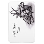 Magnet Flexible Froggy, Ajouter Votre Texte (Vertical)