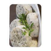 Magnet Flexible Fromage de chèvre français - chèvre - avec des her (Vertical)