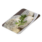 Magnet Flexible Fromage de chèvre français - chèvre - avec des her (Côté Gauche)