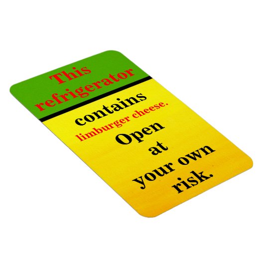 Magnet Flexible Fromage Limburger (Côté Droit)