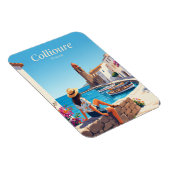 Magnet Flexible Front de mer de Collioure France (Côté Droit)