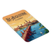 Magnet Flexible Front de mer de St. Augustine USA (Côté Droit)