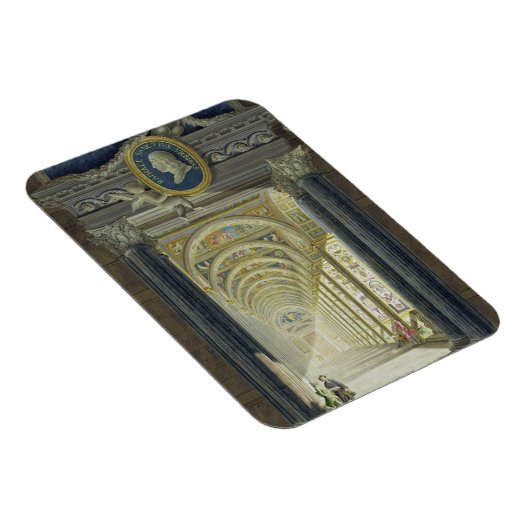 Magnet Flexible Frontispiece avec un portrait médaillon de Raphael (Côté Droit)