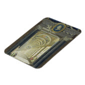 Magnet Flexible Frontispiece avec un portrait médaillon de Raphael (Côté Gauche)