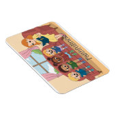 Magnet Flexible Fruit de l'Esprit : Foi de l'Enfant (Côté Droit)