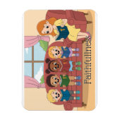 Magnet Flexible Fruit de l'Esprit : Foi de l'Enfant (Vertical)