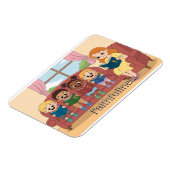 Magnet Flexible Fruit de l'Esprit : Foi de l'Enfant (Côté Gauche)