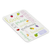 Magnet Flexible Fruit de l'Esprit Saint aimant chrétien (Côté Droit)