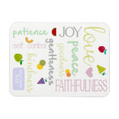 Magnet Flexible Fruit de l'Esprit Saint aimant chrétien (Horizontal)