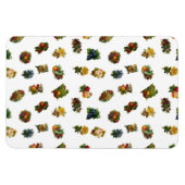 Magnet Flexible Fruits et fleurs vintages (Horizontal)