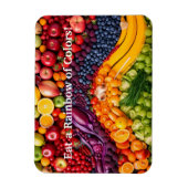 Magnet Flexible Fruits Légumes Aliments sains Rappel nutritionnel (Vertical)