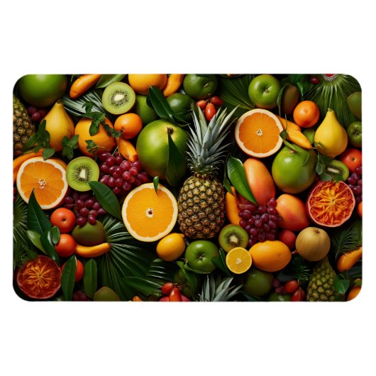 Magnet Flexible Fruits tropicaux (Horizontal)