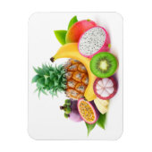 Magnet Flexible Fruits tropicaux (Vertical)
