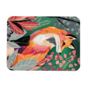 Magnet Flexible Fuchs Zauberwald Hand-Painted Nature Illustrations (Horizontal)