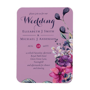 Magnet Flexible Fuchsia Dreams coordonne Sage and Deep Pink