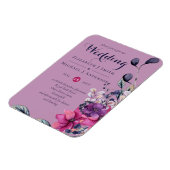 Magnet Flexible Fuchsia Dreams coordonne Sage and Deep Pink (Côté Gauche)