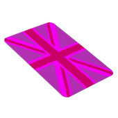 Magnet Flexible Fuchsia Union Jack (Côté Droit)
