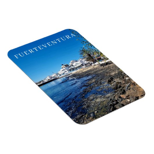 Magnet Flexible Fuerteventura Corralejo vue aimant frigo (Côté Droit)
