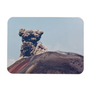 Magnet Flexible Fume fuyant du volcan en activité Anak Krakatau