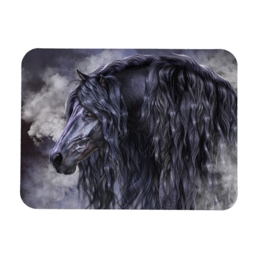 Magnet Flexible Fumée et Aimant Flexi en ébène (Horizontal)