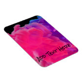 Magnet Flexible Fumée numérique rose et violet (Côté Droit)