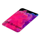 Magnet Flexible Fumée numérique rose et violet (Côté Gauche)