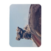 Magnet Flexible Fumée s'échappant du volcan en activité Anak Kraka (Vertical)