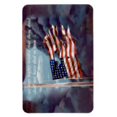 Magnet Flexible Fumée tombée mais pas oubliée Fumée déchirée Drape (Vertical)