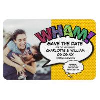 Fun Colorful WHAM Photo Save the Date