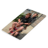 Magnet Flexible Fun Family en triomphe (Côté Gauche)