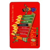 Magnet Flexible Fun Happy Kwanzaa 7 Principes Personnalisés (Vertical)