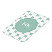 Magnet Flexible Fun tissé Carré Mint Green (Côté Gauche)