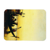 Magnet Flexible Funérailles d'une maman sur le Nil par Frederick A (Horizontal)