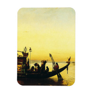 Magnet Flexible Funérailles d'une maman sur le Nil par Frederick A