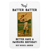 Funny Baseball Carte cadeau d'anniversaire
