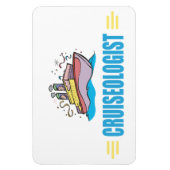 Magnet Flexible Funny Cruise Ship (Vertical)