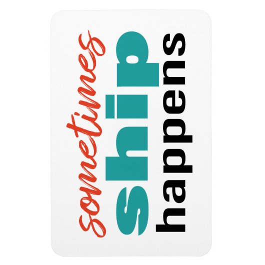 Magnet Flexible Funny Cruise Ship (Vertical)