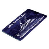 Magnet Flexible Funny Cruise Ship Cabine Stateroom Porte Marker Bl (Côté Gauche)