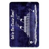 Magnet Flexible Funny Cruise Ship Cabine Stateroom Porte Marker Bl (Vertical)