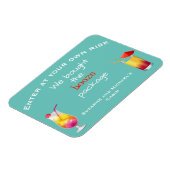 Magnet Flexible Funny Cruse Door Personalized Booze Package Cabin (Côté Gauche)