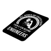 Magnet Flexible Funny Engineer For All Women (Côté Gauche)