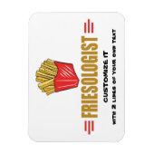 Magnet Flexible Funny Fries (Vertical)