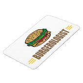 Magnet Flexible Funny Hamburger (Côté Gauche)